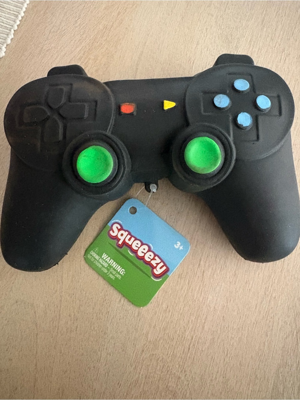 VIRAL squishy Black Game Controller Stress Toy - Soft Squeeze Toy